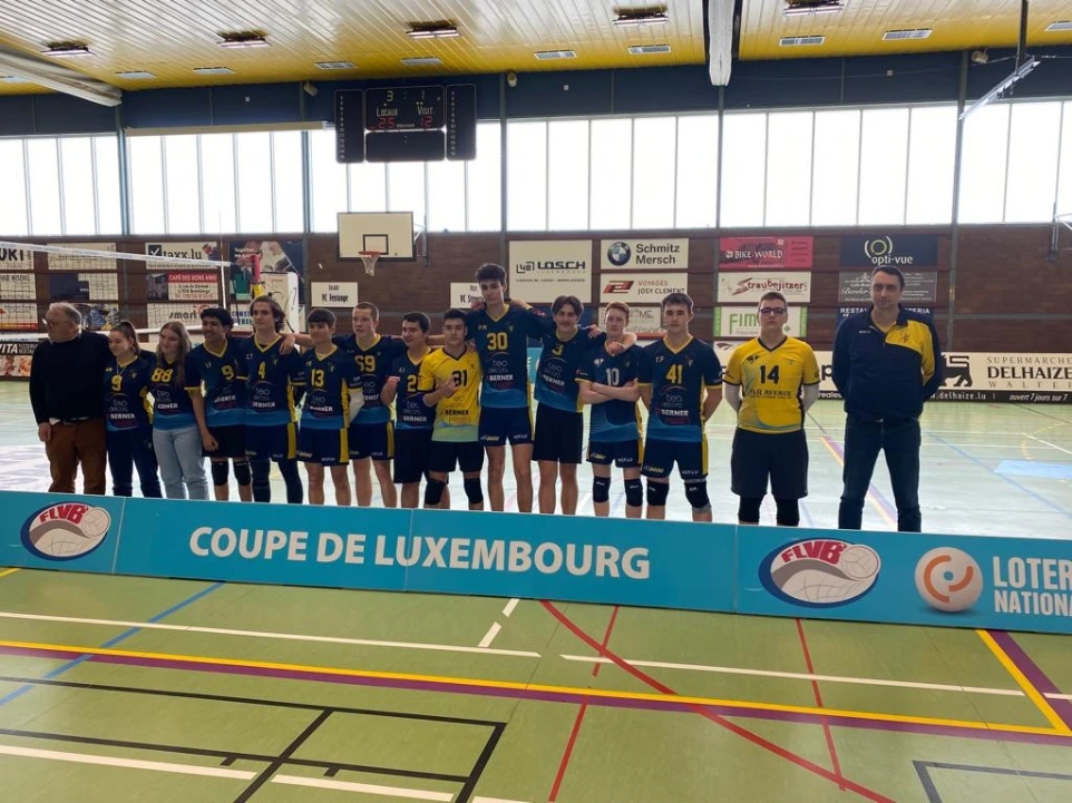 VC Fentange U19M Volleyball Team becomes Luxembourg Champion in 2022/23