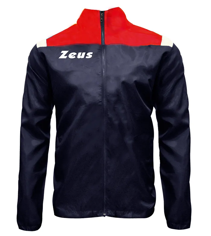 Rain Jacket Vesuvio (YS, BLUE - RED)