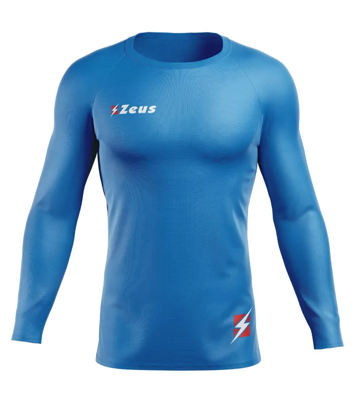 Compression T-shirt - Long Sleeves (3XS, ROYAL)